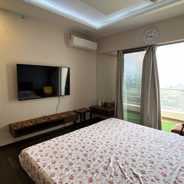 Bedroom in 3 BHK Apartment at Paranjape Blue Ridge, Bhoirwadi – for Rent