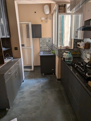Kitchen in 3.5 BHK Apartment at Jaypee Wish Town Klassic, Sector 134 – for Sale