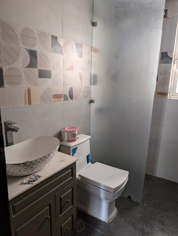 Bathroom in 3.5 BHK Apartment at Jaypee Wish Town Klassic, Sector 134 – for Sale