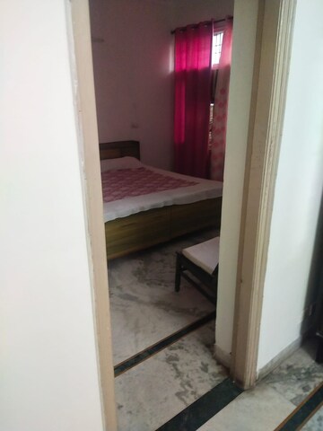 Staircase in 3.5 BHK Independent House at Dhakoli Village – for Sale