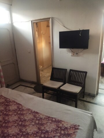 Living Room in 3.5 BHK Independent House at Dhakoli Village – for Sale