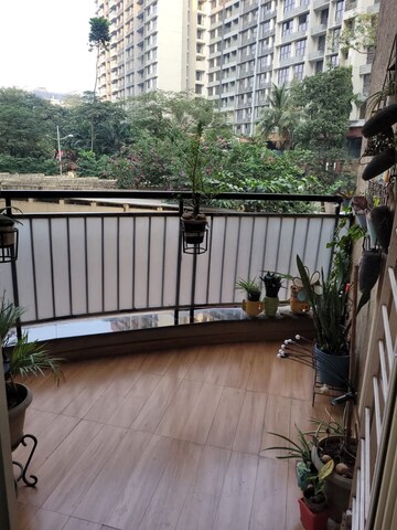 Balcony in 2 BHK Apartment at Aakash Gagan Dream, Vasai East – for Sale