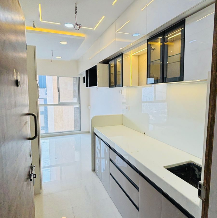 Kitchen, marathon-neo-hills 1 RK 210 Sq.Ft. Apartment In Tembhipada Mumbai 7981100