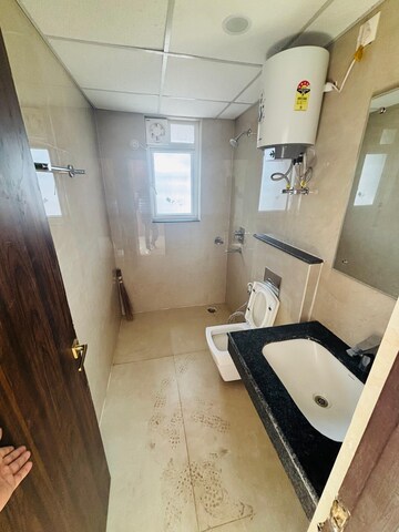 Kitchen in 3 BHK Apartment at Rishita Manhattan, Gomti Nagar – for Rent