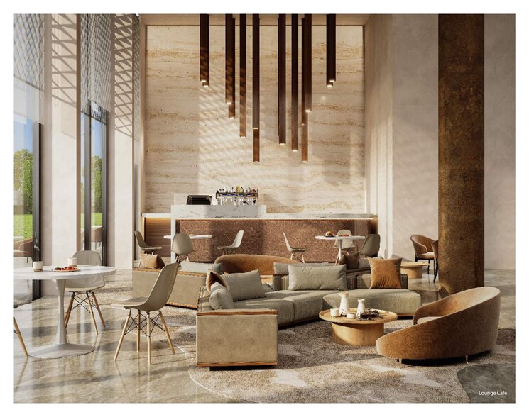 Living Room, aura-vidha 4 Bedroom 2900 Sq.Ft. Apartment In Kondapur Hyderabad 7981088