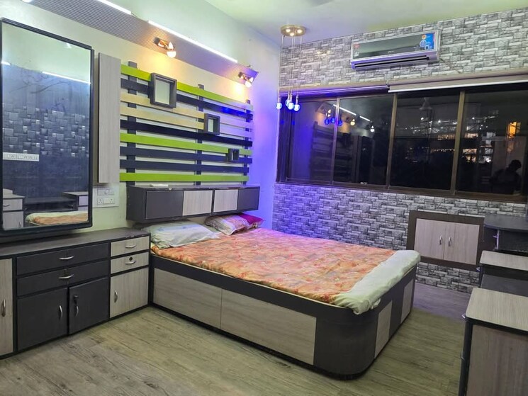 Bedroom, ruparel-sereno 1 Bedroom 453 Sq.Ft. Apartment In Vasai East Palghar 7981123