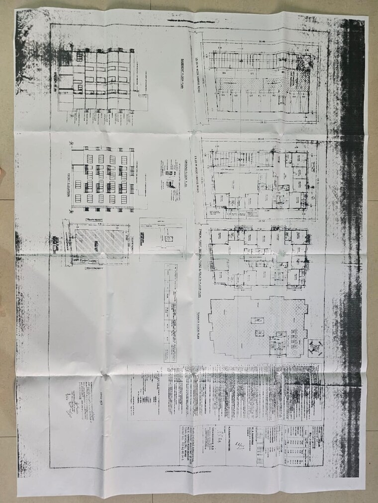 Master Plan, benson-apartments 3 Bedroom 2250 Sq.Ft. Apartment In Benson Town Bangalore 7981213