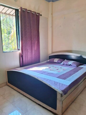 Bedroom in 1 BHK Apartment at Agarwal Vrindavan Gardens, Vasai East – for Sale