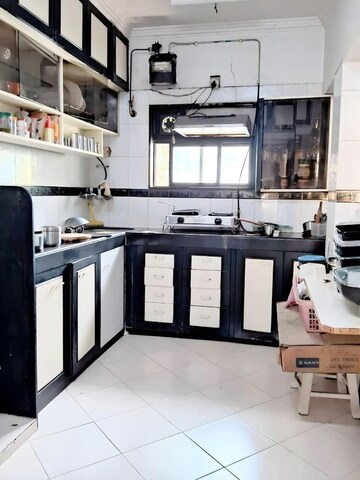 Kitchen in 1 BHK Apartment at Agarwal Vrindavan Gardens, Vasai East – for Sale