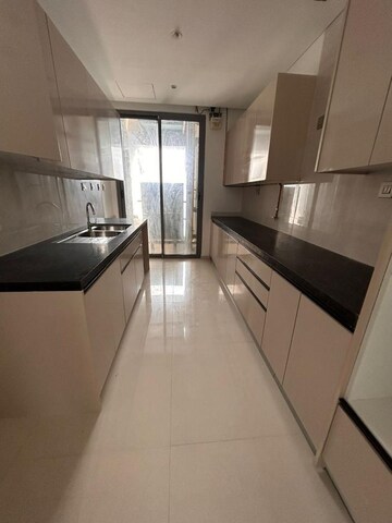 Kitchen in 4 BHK Apartment at Rustomjee Crown, Prabhadevi – for Rent