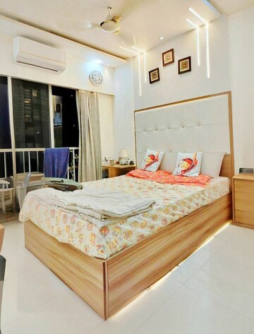 Bedroom in 2 BHK Apartment at Shree Krishna Elegance, Vasai East – for Sale