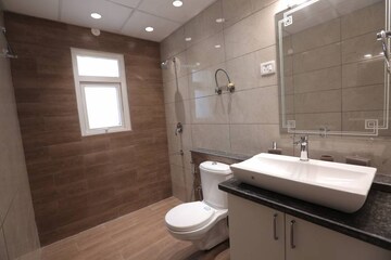Bathroom in 3 BHK Apartment at Chandigarh Airport – for Sale