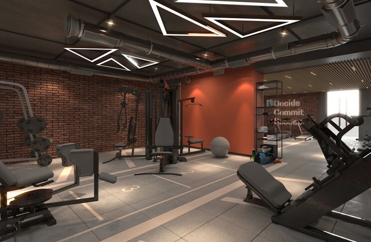 Gym, bramha-hues-of-sky 2 Bedroom 712 Sq.Ft. Apartment In Camp Pune 7981383