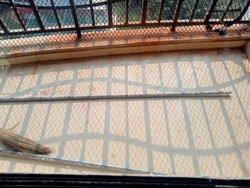 Balcony in 1.5 BHK Apartment at Leena  Bhairav Residency, Mira Road – for Rent