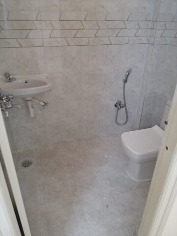 Bathroom in 2 BHK Builder Floor at Rajendra Nagar – for Rent