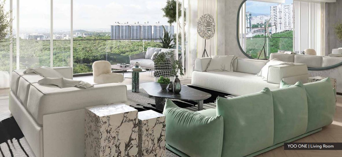 4 BHK 1936 Sq.Ft. Apartment in Tribeca Yoo One