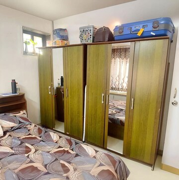 Bedroom in 1 BHK Apartment at Agarwal Vrindavan Gardens, Vasai East – for Sale