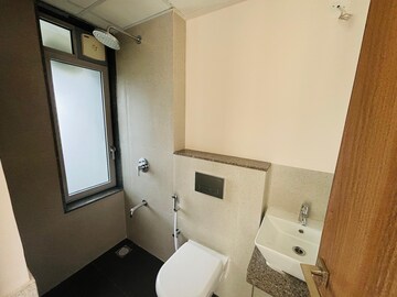 Bathroom in 2 BHK Apartment at Piramal Vaikunth, Balkum Pada – for Rent
