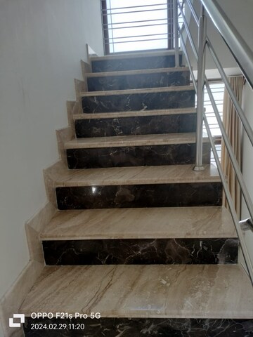 Staircase in 4 BHK Independent House at Thanisandra – for Sale