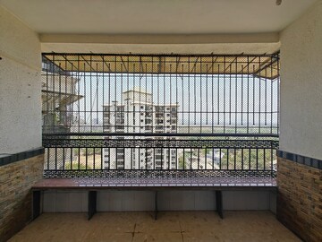 Balcony in 3 BHK Apartment at Swastik Regalia, Waghbil – for Rent
