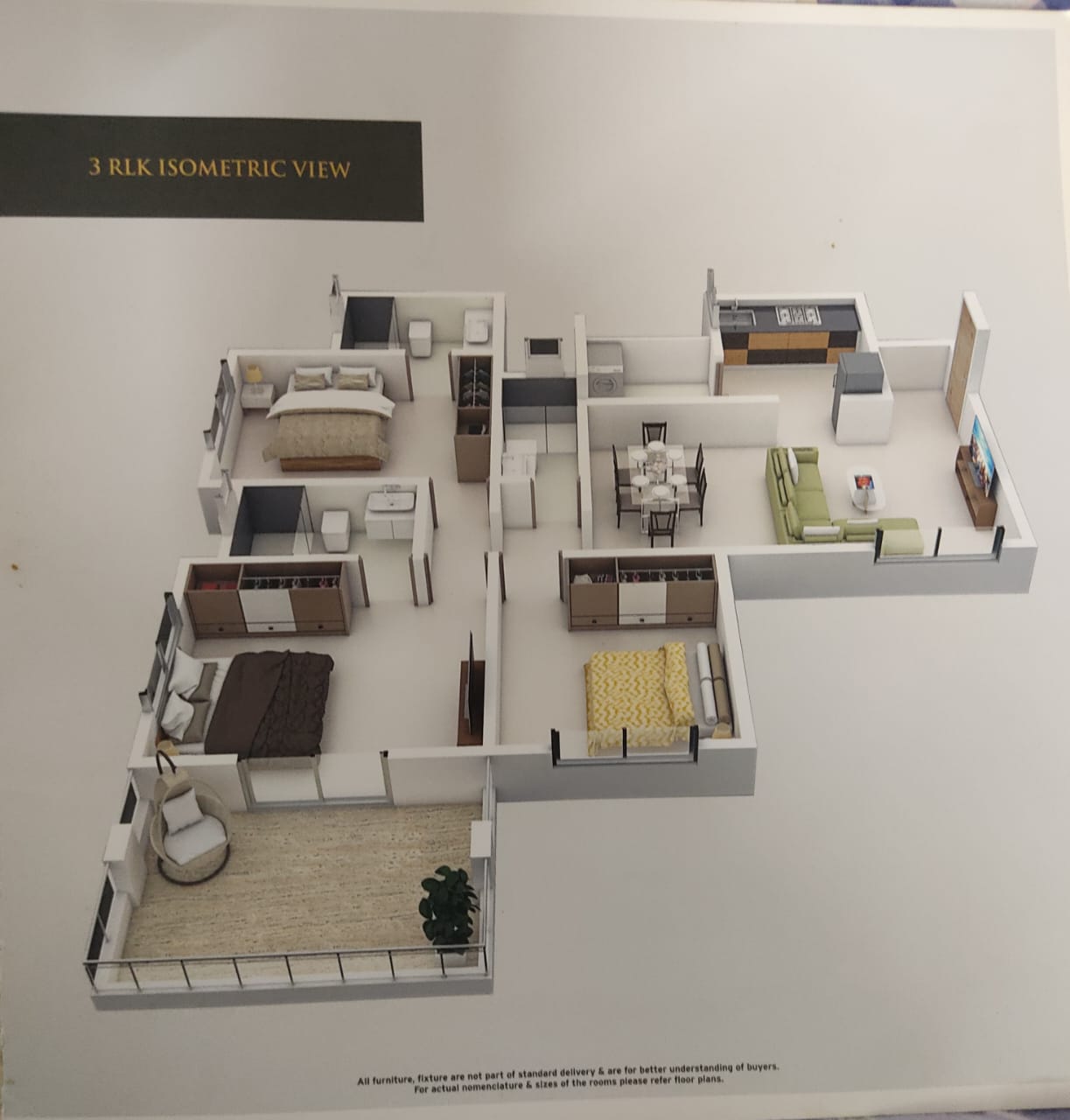 3 BHK Apartment For Sale in Kolte Patil Western Avenue