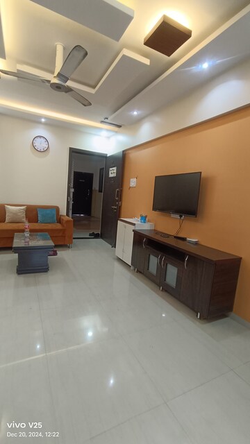 Living Room in 2 BHK Apartment at La Gloriosa Apartment, Kalyani Nagar – for Rent