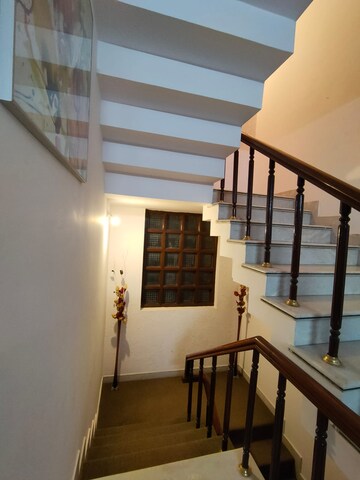 Staircase in 4 BHK Apartment at Kalyan Nagar – for Sale