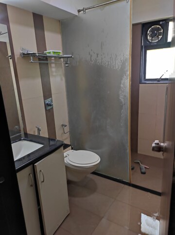 Bathroom in 1.5 BHK Apartment at Silvanus Apartment, Pashan – for Rent