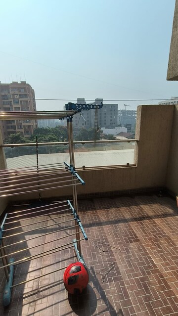 Staircase in 2 BHK Apartment at Siddhivinayak Echoing Greens, Wakad – for Rent