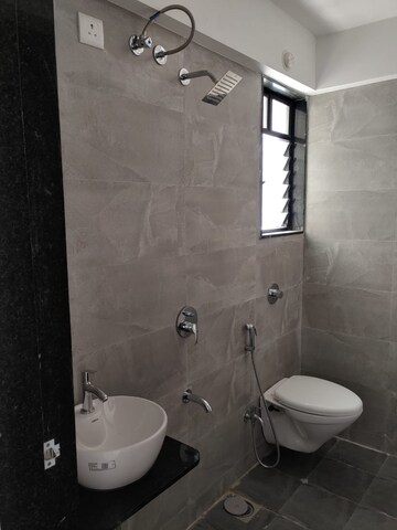 Bathroom in 2 BHK Apartment at Wadgaon Sheri – for Rent