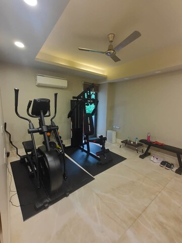 Gym in 4 BHK Builder Floor at Palam Vihar Residents Association, Palam Vihar – for Rent