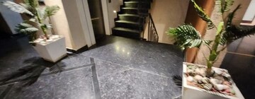 Staircase in 4 BHK Builder Floor at Palam Vihar Residents Association, Palam Vihar – for Rent