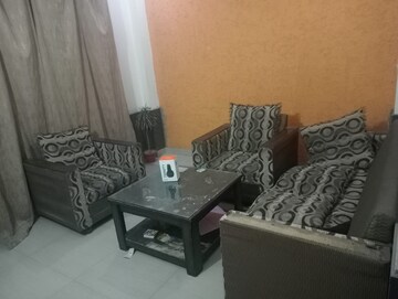 Living Room in 2 BHK Apartment at Guru Nanak Enclave, Dhakoli Village – for Rent