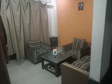 Living Room in 2 BHK Apartment at Guru Nanak Enclave, Dhakoli Village – for Rent