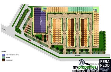 Floor Plan in  Shop at Sushma Capital, Kishanpura – for Sale