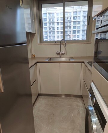Kitchen in 1 BHK Apartment at Hiranandani Regent Hill, Powai – for Rent