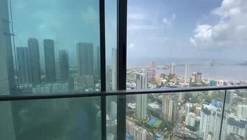 Balcony in 5 BHK Apartment at Rustomjee Crown, Prabhadevi – for Rent