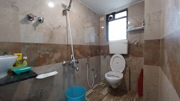 Bathroom in 1 BHK Apartment at Bachraj Landmark, Virar West – for Rent