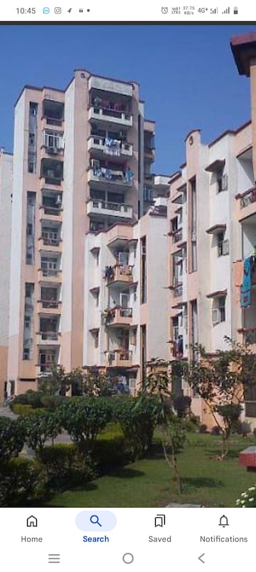 2 BHK Apartment For Rent in Kesar Garden Apartments Sector 48 Noida  7982057