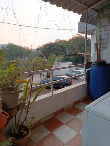 Master Bedroom in 1 BHK Apartment at Diamond Residency Moshi, Moshi – for Rent