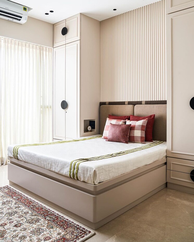 Bedroom, vilas-javdekar-palladio 3 Bedroom 1018 Sq.Ft. Apartment In Tathawade Pune 7982138