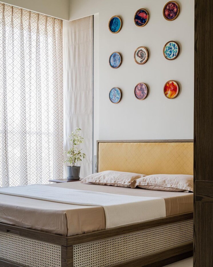 Bedroom, shanti-sentosa-serene 3 Bedroom 1040 Sq.Ft. Apartment In Tathawade Pune 7982148