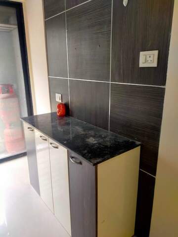 Kitchen in 1 BHK Apartment at Sumit Greendale, Virar West – for Rent