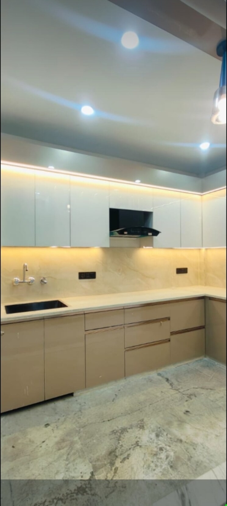 Kitchen, maya-homes 3 Bedroom 1500 Sq.Ft. Builder Floor In Indrapuram Ghaziabad 7982245