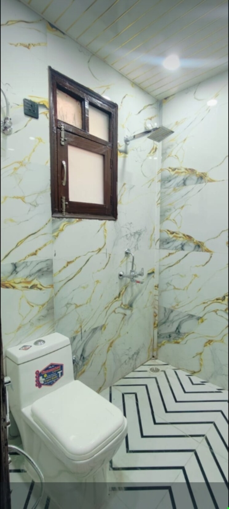 Bathroom, maya-homes 3 Bedroom 1500 Sq.Ft. Builder Floor In Indrapuram Ghaziabad 7982245