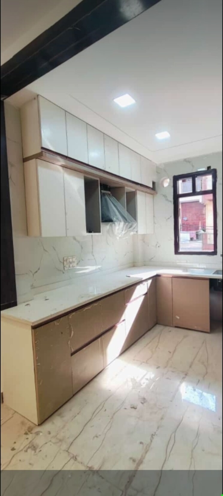 Kitchen, divya-angels 3 Bedroom 1100 Sq.Ft. Builder Floor In Indrapuram Ghaziabad 7982251