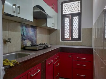 Kitchen in 1 BHK Builder Floor at Safdarjang Enclave – for Rent