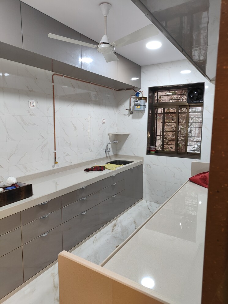Kitchen, pestom-sagar-colony 3 Bedroom 1600 Sq.Ft. Apartment In Chembur Mumbai 7982354