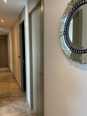 Building Lobby in 4 BHK Apartment at Indiabulls Blu, Worli – for Rent