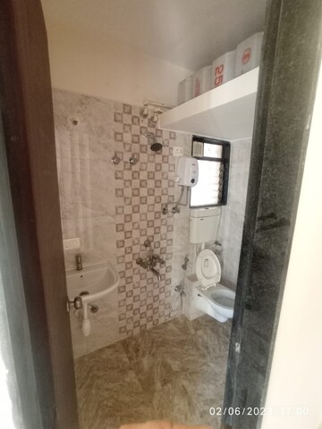 Bathroom in 1 BHK Apartment at Cosmos Legend, Virar West – for Sale